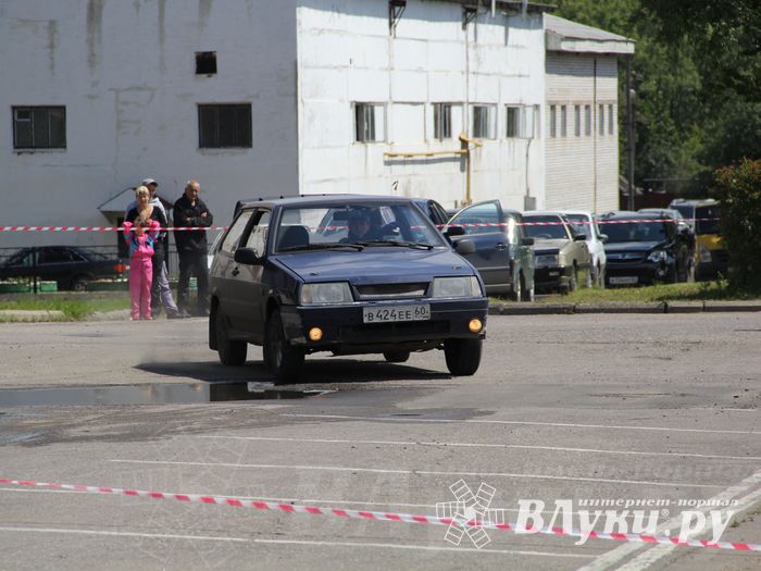 В Невеле состоялся финал по автоспринтслалому