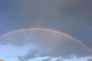 Двойная радуга над Великими Луками (ФОТО)