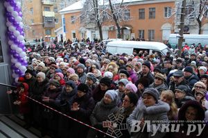 Открытие супермаркета «Тележка» в Великих Луках