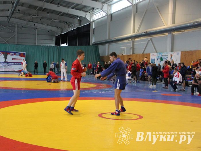 Всероссийские соревнования по самбо проходят в Великих Луках (ФОТО, 0+)