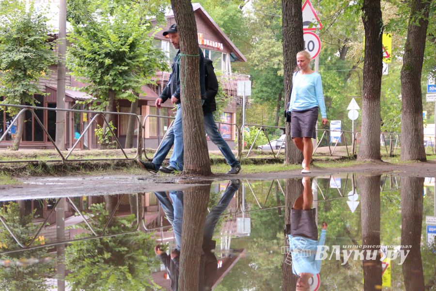 Мечта великолучан: по городу в чистой обуви (ФОТО)
