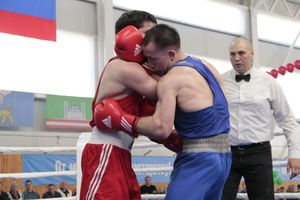 Матчевая встреча по боксу Великие Луки —Псков — Грозный (ФОТО)