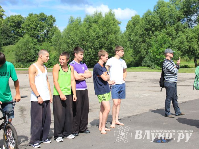 Открытие скейт-парка