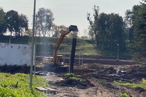 Новости со стройплощадки в Петровском парке (ФОТО)