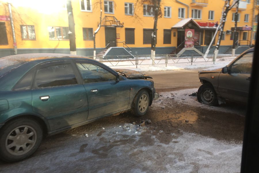 ДТП на проспекте Ленина (ФОТО)