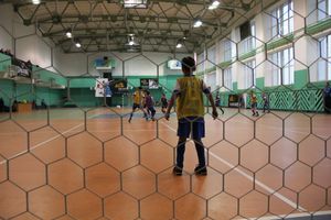 Новогодний футбол 