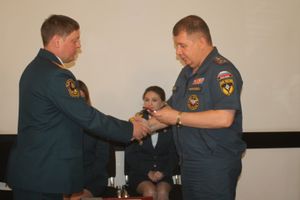 Сотрудники ГУ МЧС России по Псковской области получили очередные звания (ФОТО)