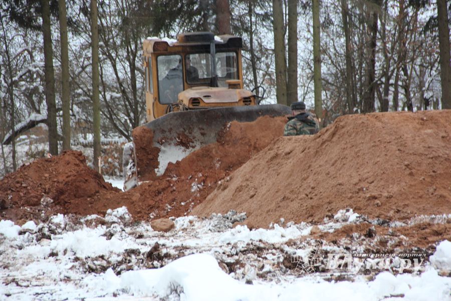 В Великих Луках ведется строительство центра по подготовке велосипедистов (ФОТО)