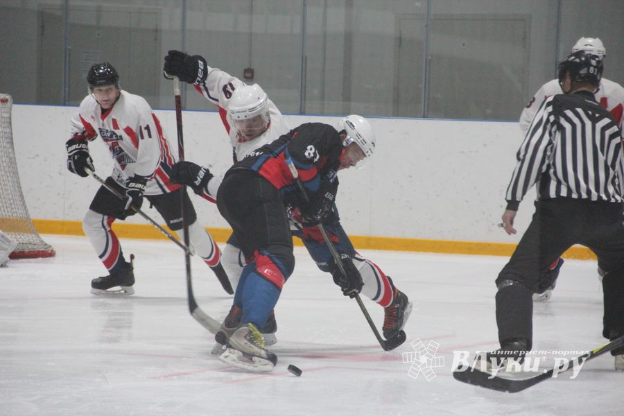В Великих Луках прошли хоккейные матчи (ФОТО)