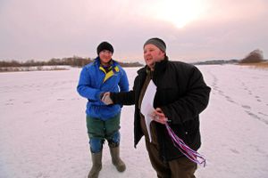 Великолукские рыбаки победили в фестивале по ловле рыбы на блесну (фото)