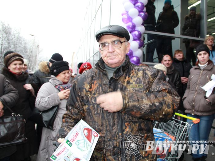 Открытие супермаркета «Тележка» в Великих Луках