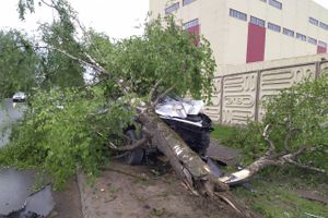 На пр-те Октябрьском произошло ДТП (ФОТО, ВИДЕО)