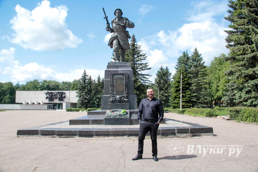 Великие Луки посетил Давид Гвинианидзе (ФОТО)
