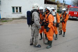 На Псковском хладокомбинате прошло тактико-специальное учение (ФОТО)