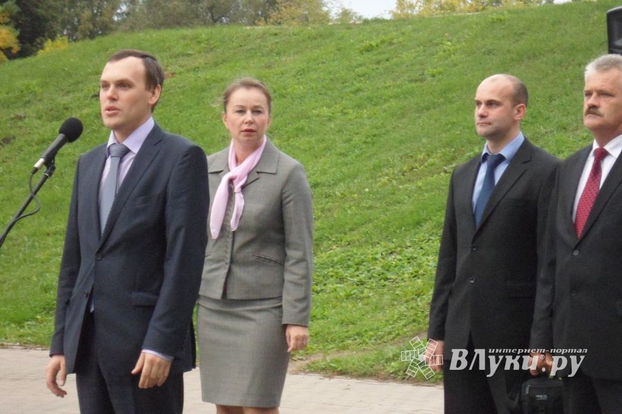 Великие Луки встретили олимпийских чемпионов (ФОТО)