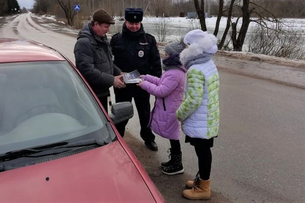 В Великолукском районе водителей призвали беречь самое дорогое (ФОТО)