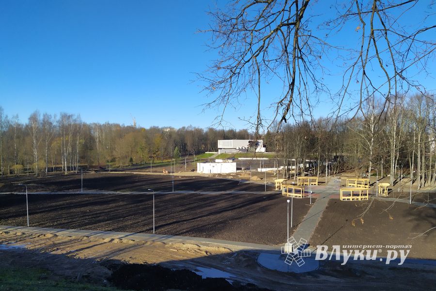 В парке «Петровском» появились перголы (ФОТО)