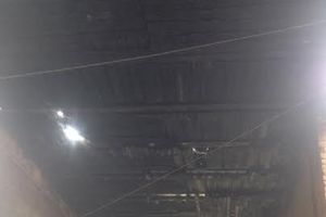 В Великих Луках сгорел склад железнодорожной компании (фото)