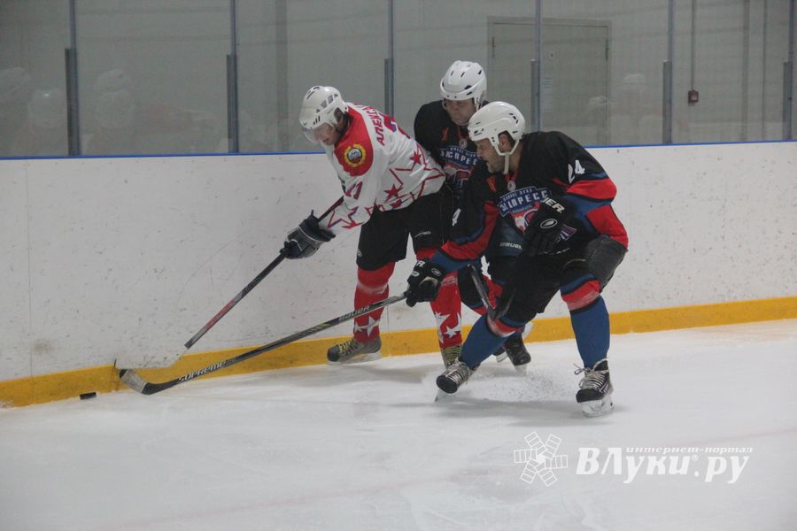 Матч НХЛ прошел в великолукском «Айсберге» (ФОТО)