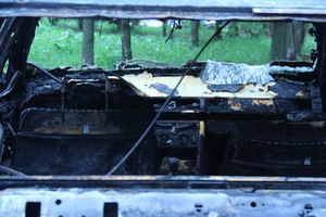 В Великих Луках сгорел очередной автомобиль