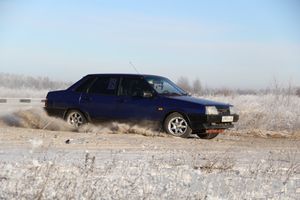 VI этап первенства Великие Луки - Новосокольники по автомобильному многоборью