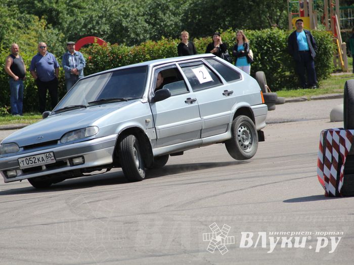 В Невеле состоялся финал по автоспринтслалому