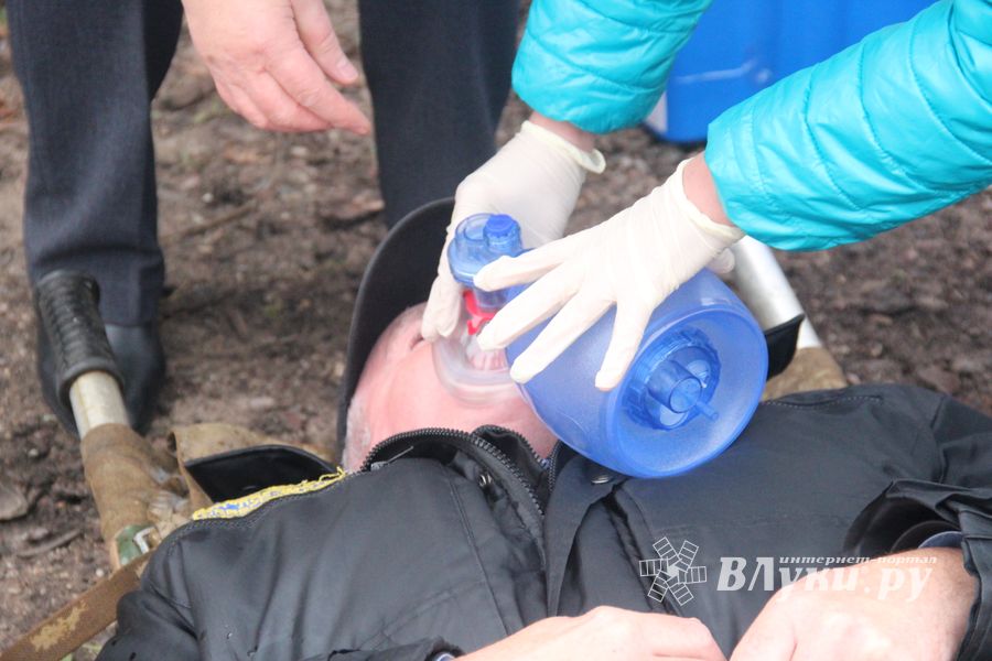 В Великих Луках тушили поезд (ФОТО)