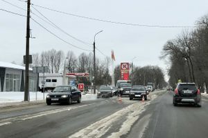 На Гагарина из-за ДТП затруднено движение транспорта (ФОТО)