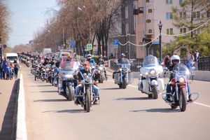 В Великих Луках открыли мотосезон - 2017 (ФОТО)