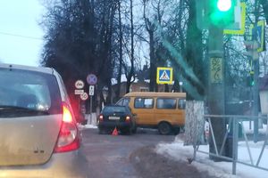 ДТП на перекрестке пр. Ленина и ул. Ставского (ФОТО)