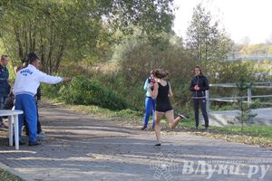 На о. Дятлинка прошел кросс среди обучающихся 8-х классов