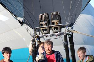 Воздухоплавание: полет 12 июня, вечер