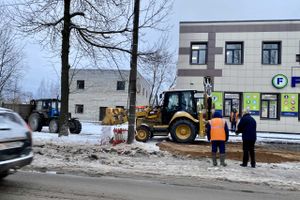 На проспекте Гагарина устранили прорыв в сетях водопровода (ФОТО)