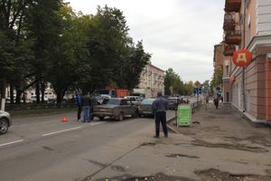 Тройное ДТП в Великих Луках (ФОТО)