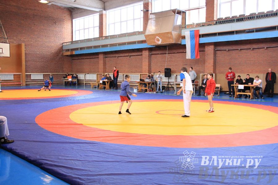 Состоялось Открытое первенство города Великие Луки по борьбе самбо
