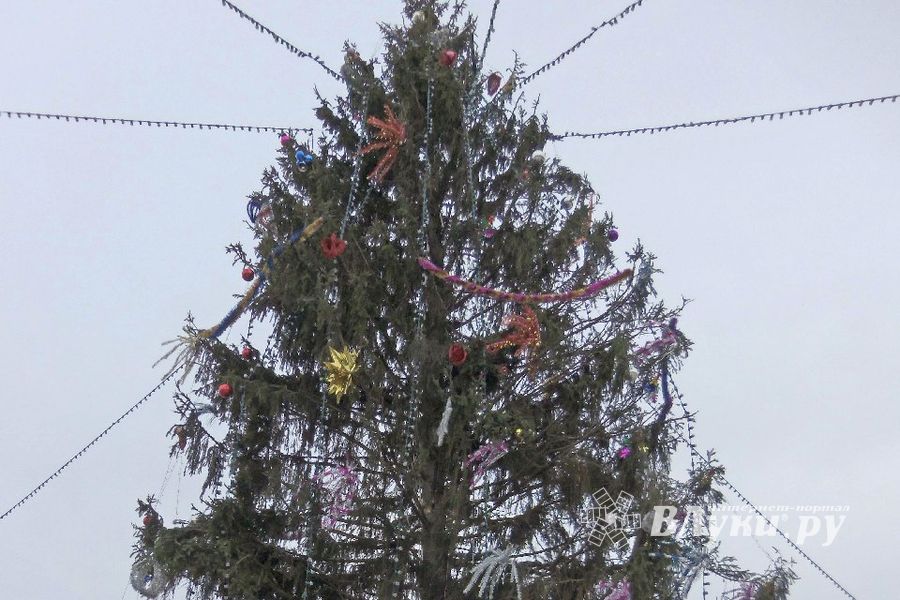 Город готовится к Новому году