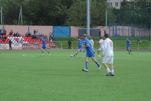 Матч ветеранов ФК «Спартак» и ветеранов великолукского футбола на «Экспрессе» (ФОТО)