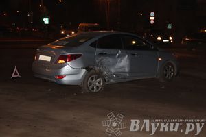 Утреннее ДТП на перекрестке пр-т Гагарина — ул. Дьяконова (ФОТО)