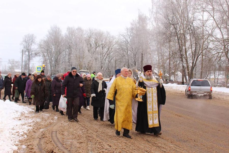 Невельчане отпраздновали Крещение Господне (фото)