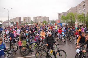 Зигзаг здоровья выполнили великолукские велосипедисты (ФОТО)