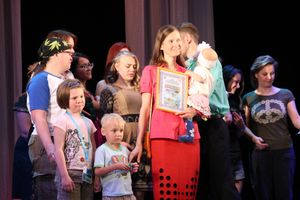 Торжественная церемония закрытия XXI-й Международной встречи воздухоплавателей в Великих Луках (ФОТО)