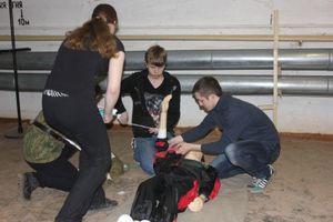 Псковские школьники соревновались в знаниях по оказанию первой помощи (фото)