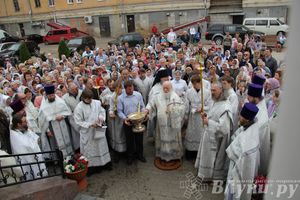 Крестный ход в честь Престольного праздника Вознесения Христова