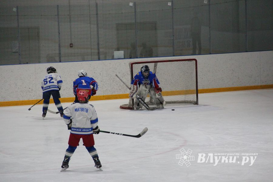 В Великих Луках прошел детский Открытый турнир по хоккею (ФОТО)