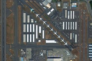 Аэропорт в американском городе Эверетт, 26 июля