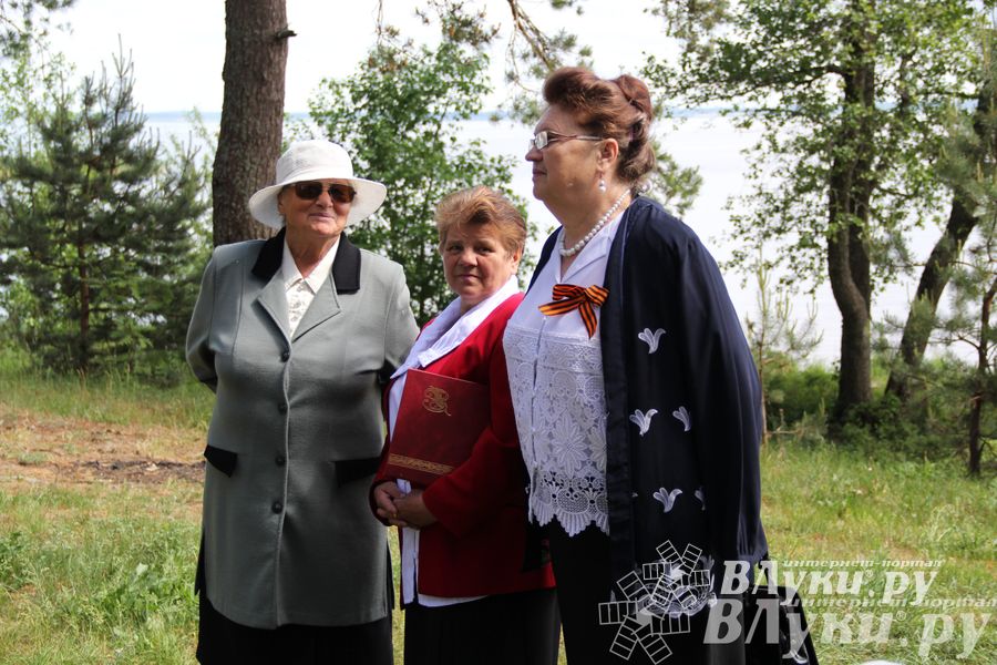 Торжественная церемония закладки Камня Памяти у деревни Каськово