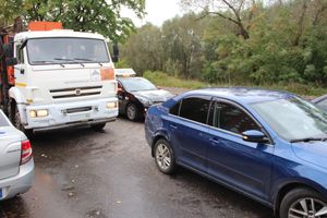 На улице Ботвина в Великих Луках произошло ДТП (ФОТО)