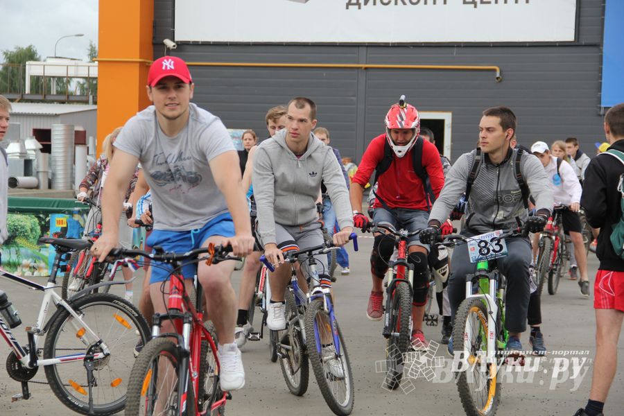Велопробег в День города (фото)