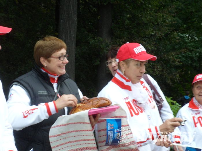 Великие Луки встретили олимпийских чемпионов (ФОТО)