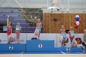 ​В Великих Луках прошли соревнования по художественной гимнастике (ФОТО)